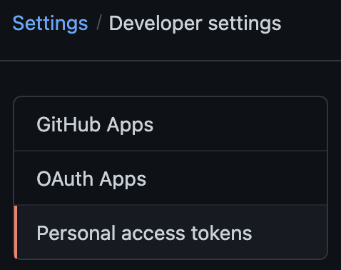 personal-access-token-menu